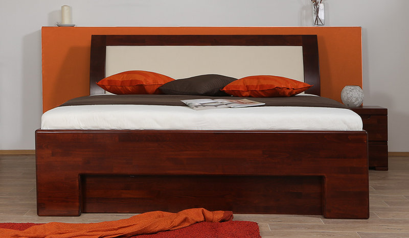 Domestav postel SOFIA, čelo čalouněné, detail 1, HANY nábytek matrace Hradec Králové a Jičín